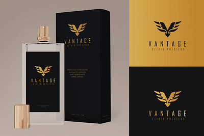 VANTAGE branding logo logodesign packaging design