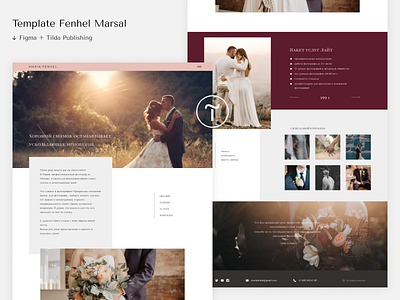 Template Fenhel Marsal blog design minimal photo photographer photography portfolio portfolio design portfolio page portfolio site portfolio website template design templates typography web website