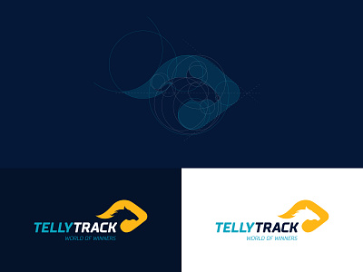 Tellytrack Rebranding 2d blue branding broadcast broadcast design clean horse betting horse logo horse racing logo motion motion graphics rebranding soth africa soth africa video yellow