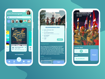 EventUs Mobile Application aplication app design illustration mobile app ui ux