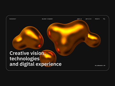 Main page app design ui ux web