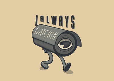 No one: The government 1930s always camera cartoon cartoon character character eye illustration retro security camera vintage watching