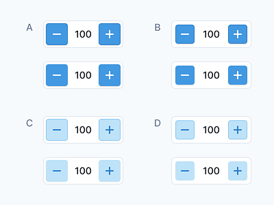 Tailwind Exploration - Quantity Input Field 100 button concept css exploration figma input field minimal minus plus quantity rebound refactoring refactoringui tailwind tailwindcss ui web webapp website