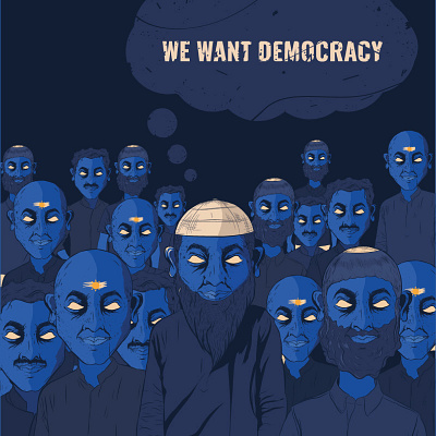 Democracy & Bigotry adobeillustator artdigital artdirection bigotry branding democracy design digital art illustration illustrator vector vector illustration visual identity