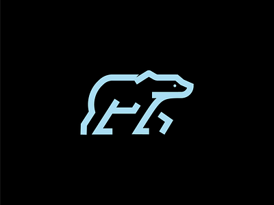 Polar Bear Logo animal logo arctic arctic circle brand mark branding design illustration illustration design logo logo design minimal logo polar polar bear logo polarbear vector