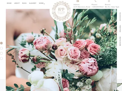 Wedding Landing Elementor WordPress Theme - Belle Fleur design elementor templates website template wedding wedding templates wordpress design wordpress designs wordpress theme wordpress themes