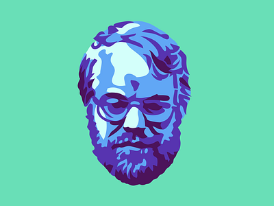 Philip Seymour Hoffman illustration procreate