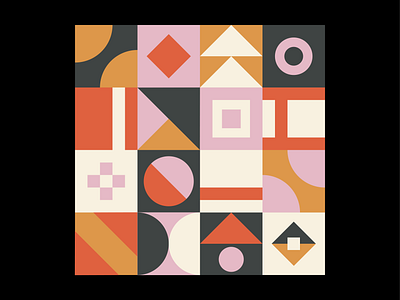 Patterns, Colours & Shapes #2 angles colours design geometry illustrator lines minimal patterns pleasant shapes sketch ui