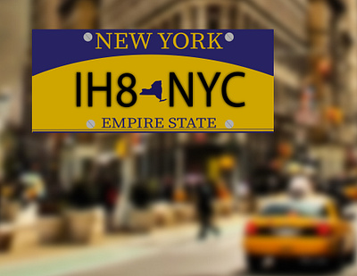 NYC PLATE REBOUND! adobe art clean design graphic design illustration illustrator nyc nycbrandingagency rebound vector