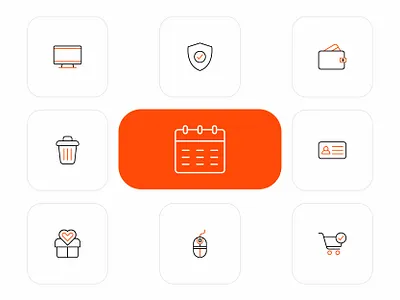 Pixel Perfect Business Icons Design android business icon pack business icons computer flat flat illustration giftbox glyph icon icons pack icons set iconset identity lineart minimal security shopping cart trend ui ui icon