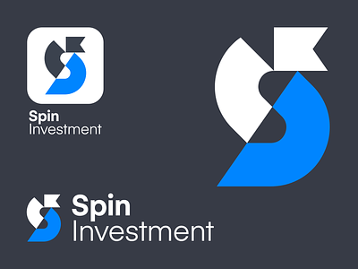 Spin Investment / V4 design letter letter s logo logotype mark monogram symbol typography