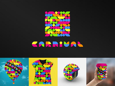 Carnival artistic direction branding design graphicdesign identity kaiserinside logo logodesign logos vector