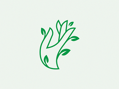 green hand green hand logo