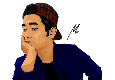 "Waiting" Vexel Art 2d art art artwork design human illustration illustrator indonesian man photoshop pixel vector vectorart vexelart