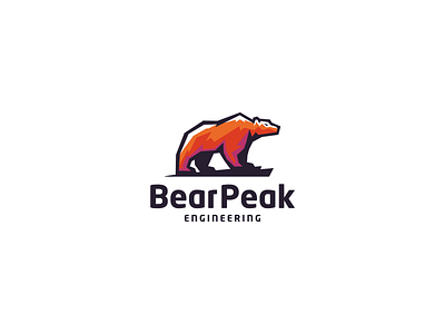 Professional Bear logo design animal animal logo bear bear icon bear illustration bear logo bears creative logo design logodesign modern natural nature nature illustration professional logo vector