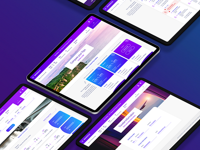 Flight Compare UI airline application branding compare design interface travel ui ux web
