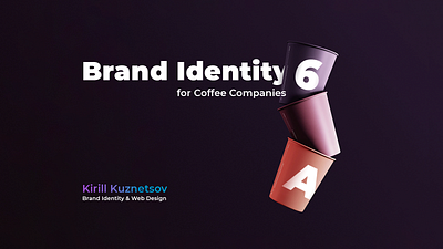 Brand Identity Cups brand design brand identity brand identity branding graphic brand identity designer branding design