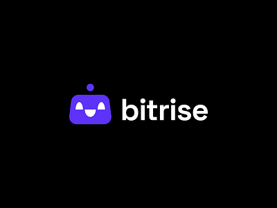 Bitrise | Logo proposal branding branding and identity digital identity identity branding logo design logo design branding logotype redesign robot head robot logo saas