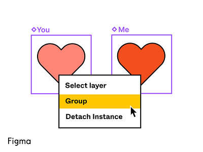 Figma Valentine's Pun o' Matic art figma figma design graphic design illustration valentines day