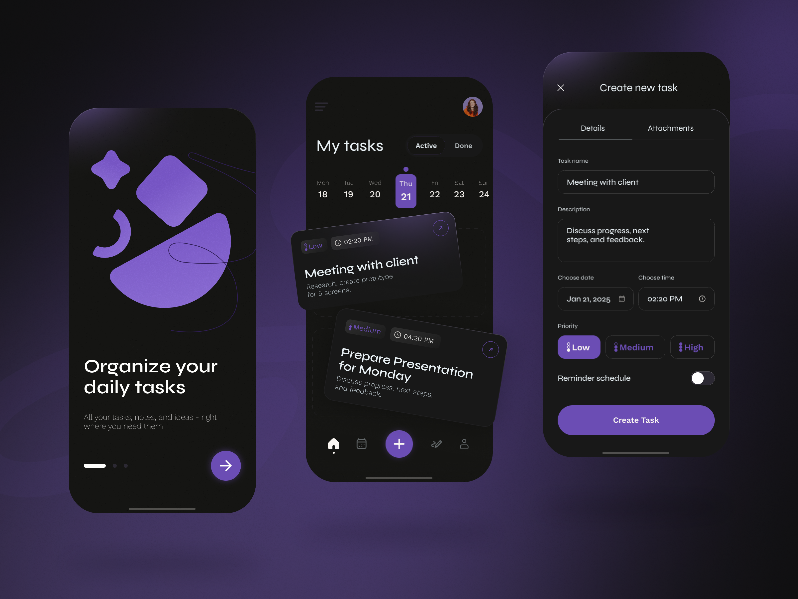 Example of Mobile App UI/UX Design