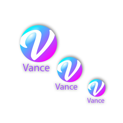 Vance logo animation app branding design flat icon illustration illustrator logo minimal ui vector