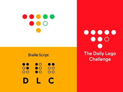 The Daily Logo Challenge Logo Branding braille branding branding and identity branding concept branding design challenge concept daily dailylogochallenge design dlc lettering lettermark logo logo design logotype new wordmark