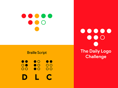 The Daily Logo Challenge Logo Branding braille branding branding and identity branding concept branding design challenge concept daily dailylogochallenge design dlc lettering lettermark logo logo design logotype new wordmark