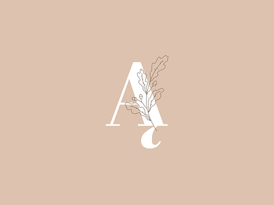 Elegant logo brand branding design dribbble logo logotype mark minimal typography vilnius