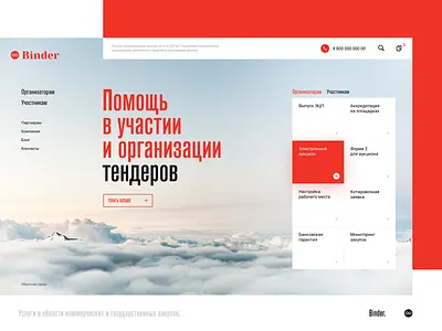 Binder akzidenz grotesk branding condensed font logo red roboto sky ui ux webdesign