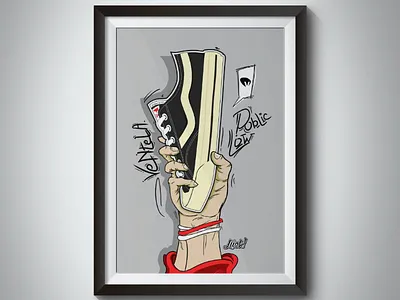 Local Pride Ventela Shoes sketching drawing digitalart