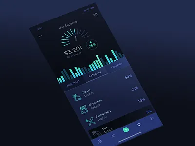 Gas Expense design expense expense manager expense tracker gas gas expense mobile product ui ui design ux vector