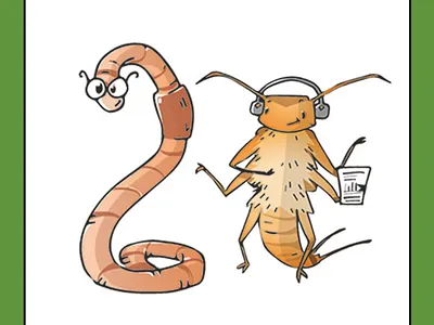 Bioindicators biomonitoring animal art animal illustration book art bugs cartoon character cartoon illustration character design design funk nature illustration science illustration