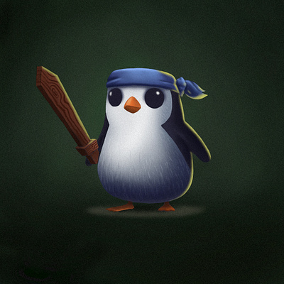 Little legend animal character characterdesign cute fanart funny game art game design illustraion lol penguin picture