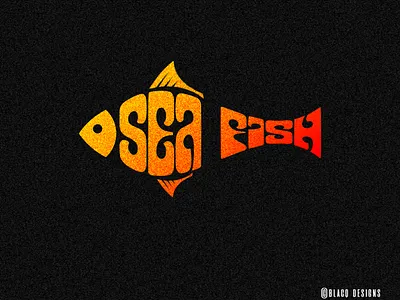 SeaFish logo idea art concept ideas logo sketch
