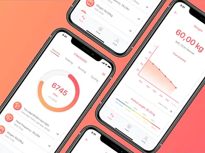 Daily UI 18: Analytics Chart 018 analytics app chart dailyui dailyuichallenge design exercise gym run ui