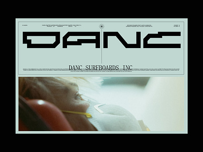 DANC / Style frame art direction branding content danc design jon way jw.s style frame surf wip