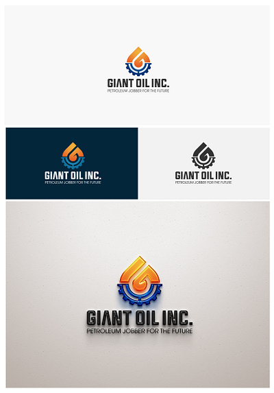 Giant Oil Inc. for sale industrial logo oil