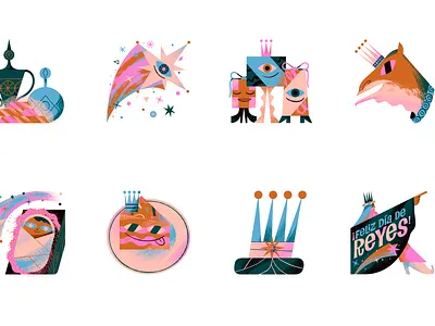 MASS SNAP - Three Kings Day Celebration 2020 bethlehem camel gifts massnap snapchat stickers threekings