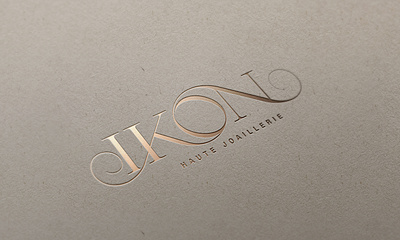 IKON Jewelry Serif typography design branding classy elegant gold identity jewellery jewelry jewels lux luxury panter panter vision serif serif font type typeface typo typographic typography typography art