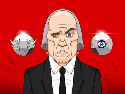 Phantasm (1979) 70s horror 80s horror angus scrimm creepy digital art don coscarelli drawing horror horror art horror movie illustration lowbrow art lurkers mortuary never dead phantasm sentinel sphere sphere spooky tall man