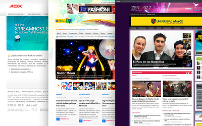 Quite old works webdesign
