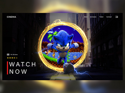 Sonic The Hedgehog branding composition design illustrator layout manipulation photomanipulation photoshop sonic sonic the hedgehog typography ui