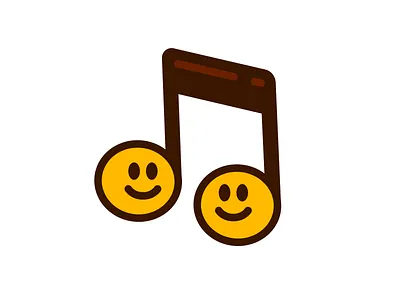 Music Buddies branding buddy cartoon character cute emoji emoticon flat friends funny illustration kawaii logo mascot minimal music musician outline smile song
