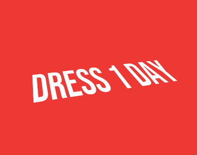 Dress 1 Day blender3d typogaphy