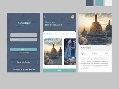 asean app design icon illustration ui ux