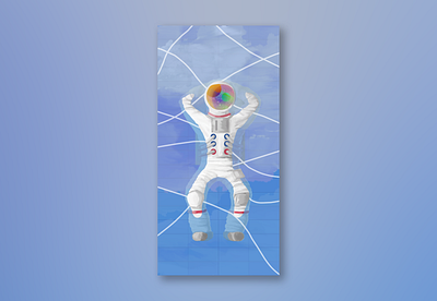 Astro is a dreamer animation astronaut clouds design illustration motion design motiongraphics photoshop water