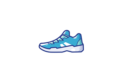 Tennis shoes branding design fitness icon illustration logo shoes sport sports ui vector