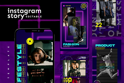 Instagram Story Template advertising art blog blogger branding design elegant instagram instagram posts instagram stories instagram stories pack instagram stories template instagram story template instagram template modern posts social media social media pack social media template social media templates