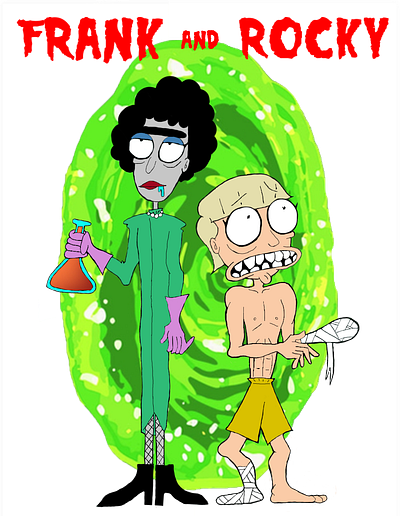 Fank N' Rocky and bandages morty movie picture portal rick sanchez science show smith