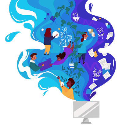 Fun Fluid art branding design digital art digital illustration digital painting illustration digital procreate procreate art procreateapp